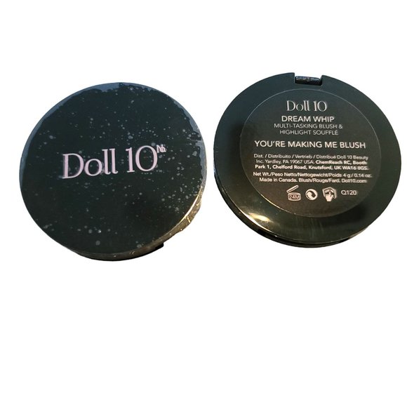 Doll 10 Dream Whip Blush Highlighter Set of 2 NWT You Are Making Me Blush JJ3304 - Picture 2 of 5